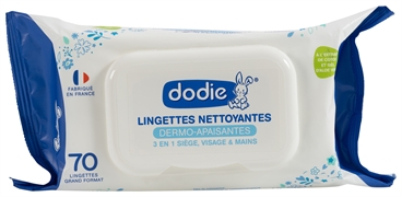 DODIE LINGETTES NETTOYANTES DERMO-APAISANTES DODIE LINGETTES NETTOYANTES DERMO-APAISANTES