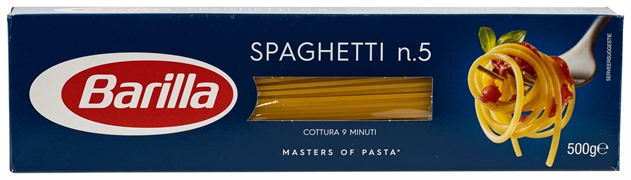 BARILLA SPAGHETTI NR 5 BARILLA SPAGHETTI NR 5