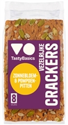TASTYBASICS CRACKERS AUX GRAINES DE TOURNESOL ET DE CITROUILLE TASTYBASICS CRACKERS AUX GRAINES DE TOURNESOL ET DE CITROUILLE