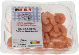 DELHAIZE CREVETTES ROSES DELHAIZE CREVETTES ROSES