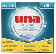 UNA (ALDI) ALL-IN-ONE TABLETTES LAVE-VAISSELLE UNA (ALDI) ALL-IN-ONE TABLETTES LAVE-VAISSELLE