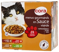 CORA MENUS GOURMANDS EN SAUCE VIANDE CORA MENUS GOURMANDS EN SAUCE VIANDE