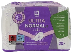 BONI SELECTION (COLRUYT) ULTRA NORMAL+ SERVIETTES HYGIÉNIQUES AVEC AILETTES BONI SELECTION (COLRUYT) ULTRA NORMAL+ SERVIETTES HYGIÉNIQUES AVEC AILETTES