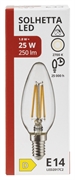 IKEA SOLHETTA AMPOULE À LED E14 250 LUMEN, FLAMME/TRANSPARENT IKEA SOLHETTA AMPOULE À LED E14 250 LUMEN, FLAMME/TRANSPARENT