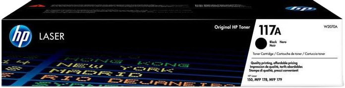 HP 117A (W2070A) NOIR HP 117A (W2070A) NOIR