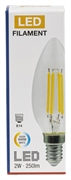 HUBO AMPOULE LED FLAMME FILAMENT E14 2W HUBO AMPOULE LED FLAMME FILAMENT E14 2W
