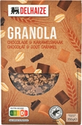 DELHAIZE GRANOLA CHOCOLAT & GOÛT CARAMEL