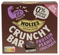 HOLIE'S CRUNCHY BAR PROTEINE PEANUT CHOCOLADE