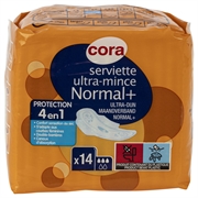CORA SERVIETTE ULTRA-MINCE NORMAL+