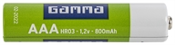 GAMMA PILES RECHARGEABLES AAA NIMH 800 MAH