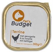 PET'S BUDGET TERRINE À LA VOLAILLE