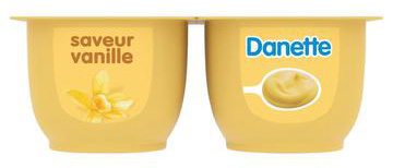 DANONE DANETTE SAVEUR VANILLE