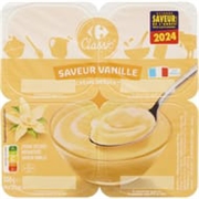 CARREFOUR CLASSIC' CRÈME DESSERT SAVEUR VANILLE