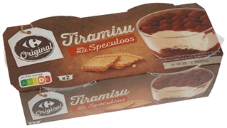 CARREFOUR ORIGINAL ORIGINAL TIRAMISU SPECULOOS
