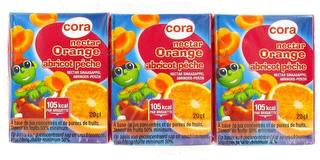 CORA ORANGE-PÊCHE-ABRICOT