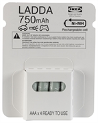 IKEA LADDA HR03 AAA 1.2V 750MAH