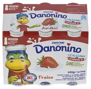 DANONE DANONINO YAOURT À BOIRE FRAISE