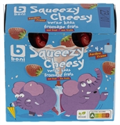 BONI SELECTION (COLRUYT) SQUEEZY CHEEZY FROMAGE FRAIS AUX FRUITS