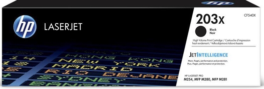 HP 203X (CF540X) NOIR
