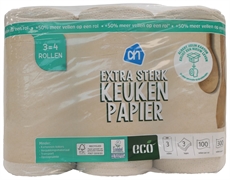 ALBERT HEIJN KEUKENPAPIER RECYCLED EXTRA STERK 3 ÉPAISSEURS