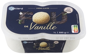 PICARD CRÈME GLACÉE FOU DE VANILLE