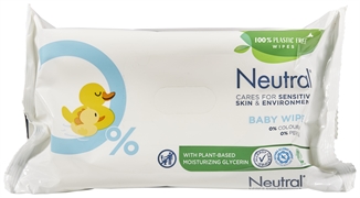 NEUTRAL BABY WIPES 0%