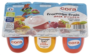 CORA FROMAGE FRAIS AUX FRUITS