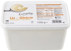 EVERYDAY (COLRUYT) GLACE GOÛT VANILLE
