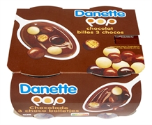 DANONE DANETTE POP CHOCOLAT & 3 BOULES CHOCO