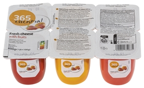 365 (DELHAIZE) FROMAGE FRAIS AUX FRUITS