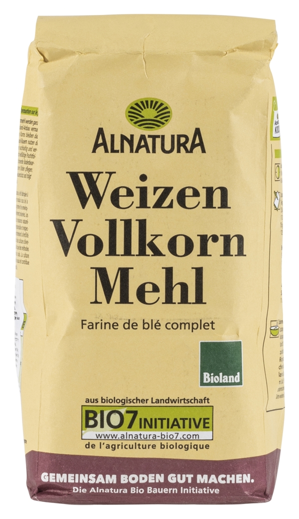 Test ALNATURA FARINE DE BLÉ COMPLET - Testachats santé