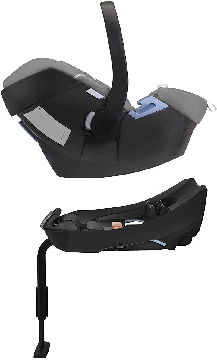 Alzador Isofix Cybex Base Para Autoasiento Aton Fix, Color Negro