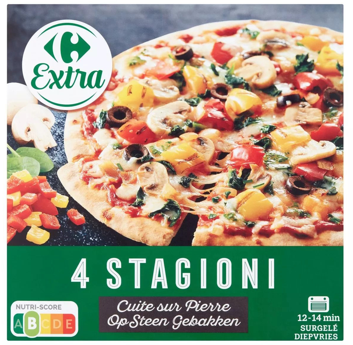 Score santé de CARREFOUR EXTRA 4 STAGIONI - Testachats santé